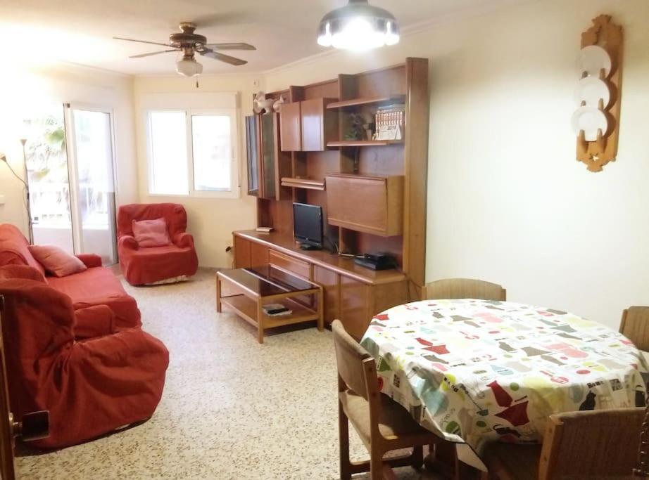 Apartamento En Primera Linea De Playa Murcia Dış mekan fotoğraf