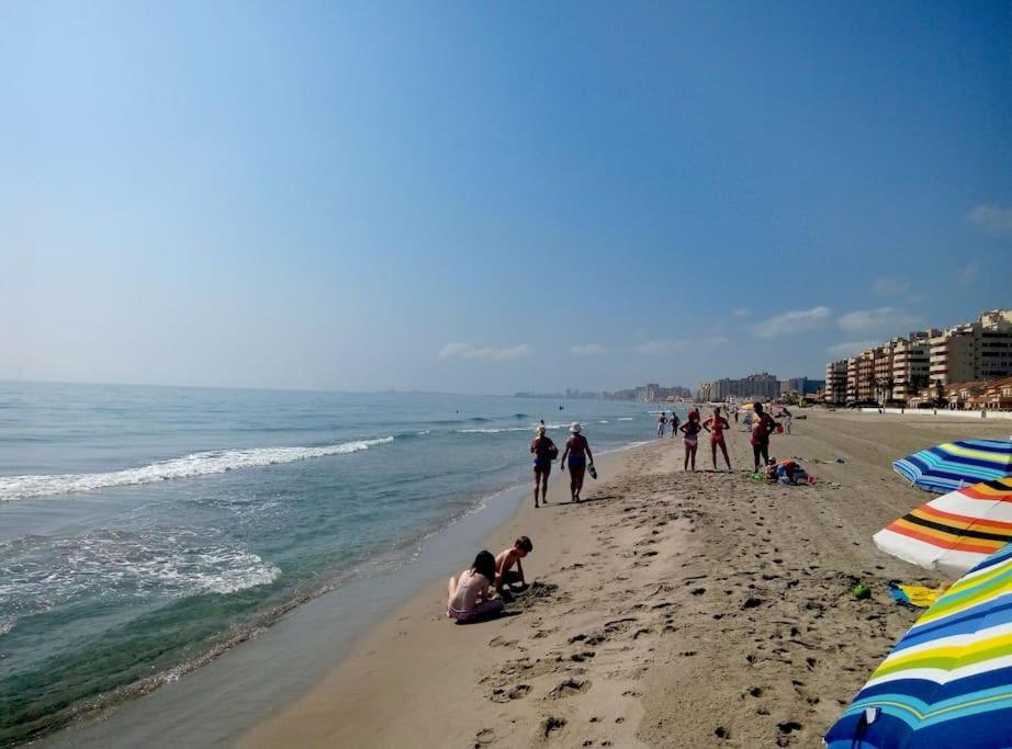 Apartamento En Primera Linea De Playa Murcia Dış mekan fotoğraf